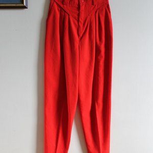 1980s Red Trousers / 24W / Editions Lifestyle